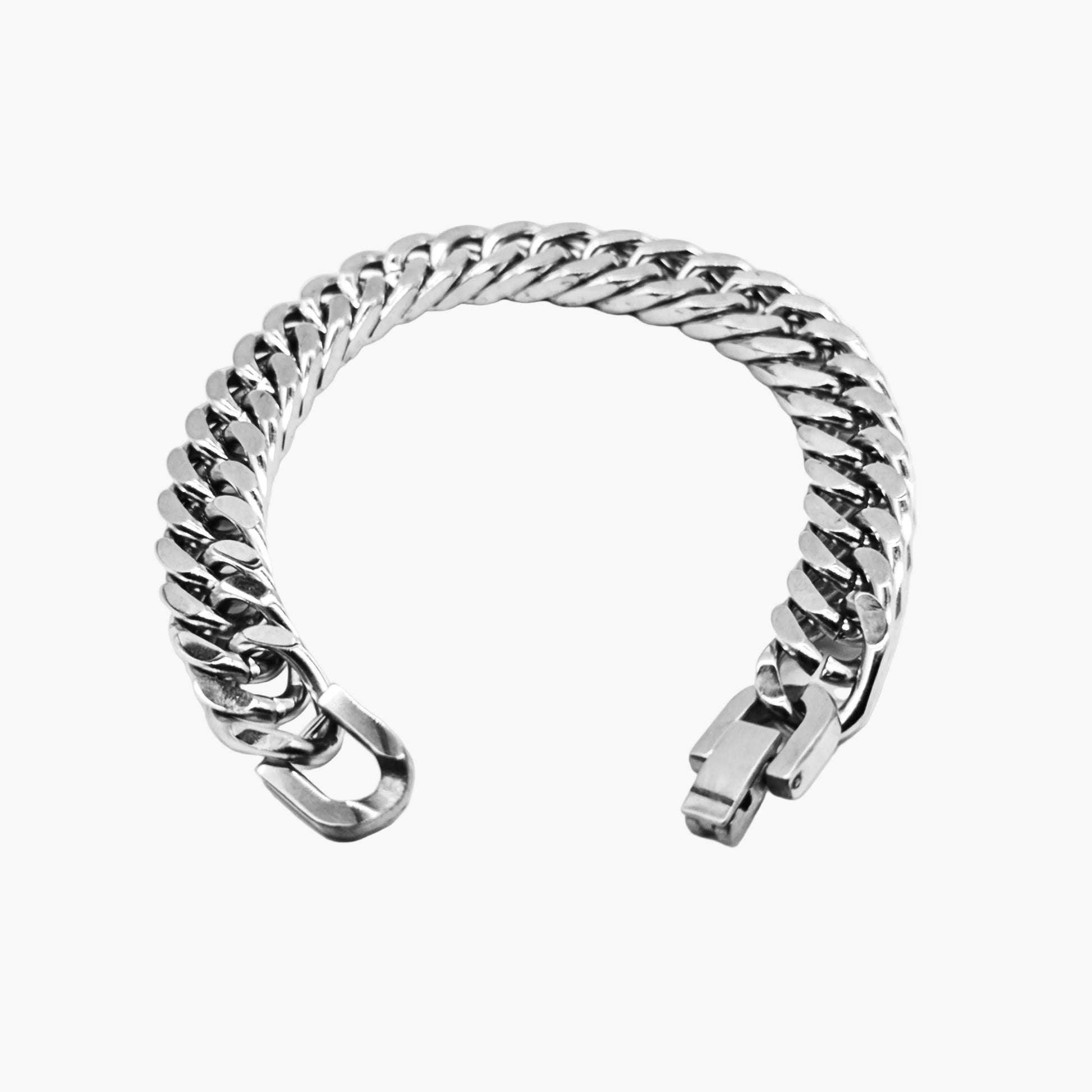 Crafted Steel Polished Stainless Steel Bracelet HOUSE OF ROK