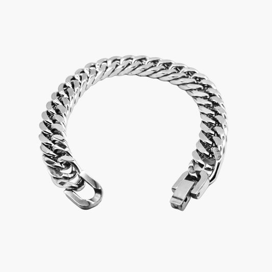 Crafted Steel Polished Stainless Steel Bracelet HOUSE OF ROK