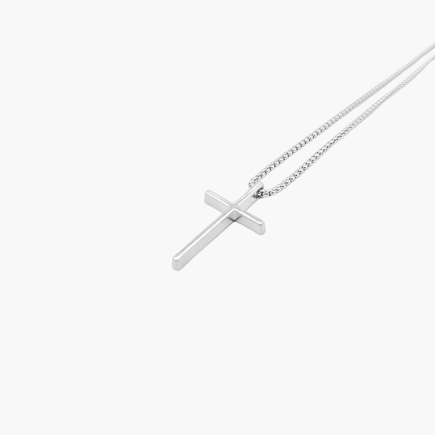 Crucifix Sterling Silver Cross Pendant Necklace HOUSE OF ROK