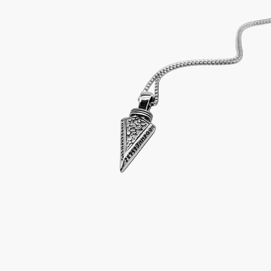 Örvar Norse Arrow Engraved Stainless Steel Pendant HOUSE OF ROK