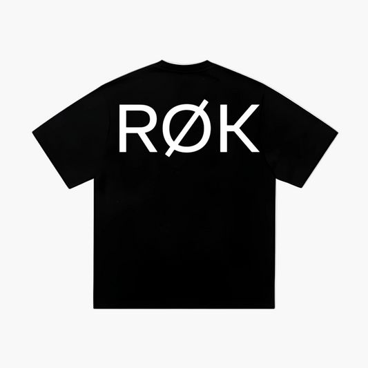 Oversized Logo Premium Cotton T-Shirt HOUSE OF ROK