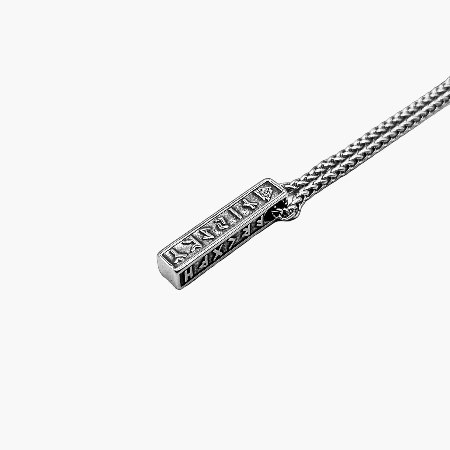 runemaster amulet pendant with rune engravings