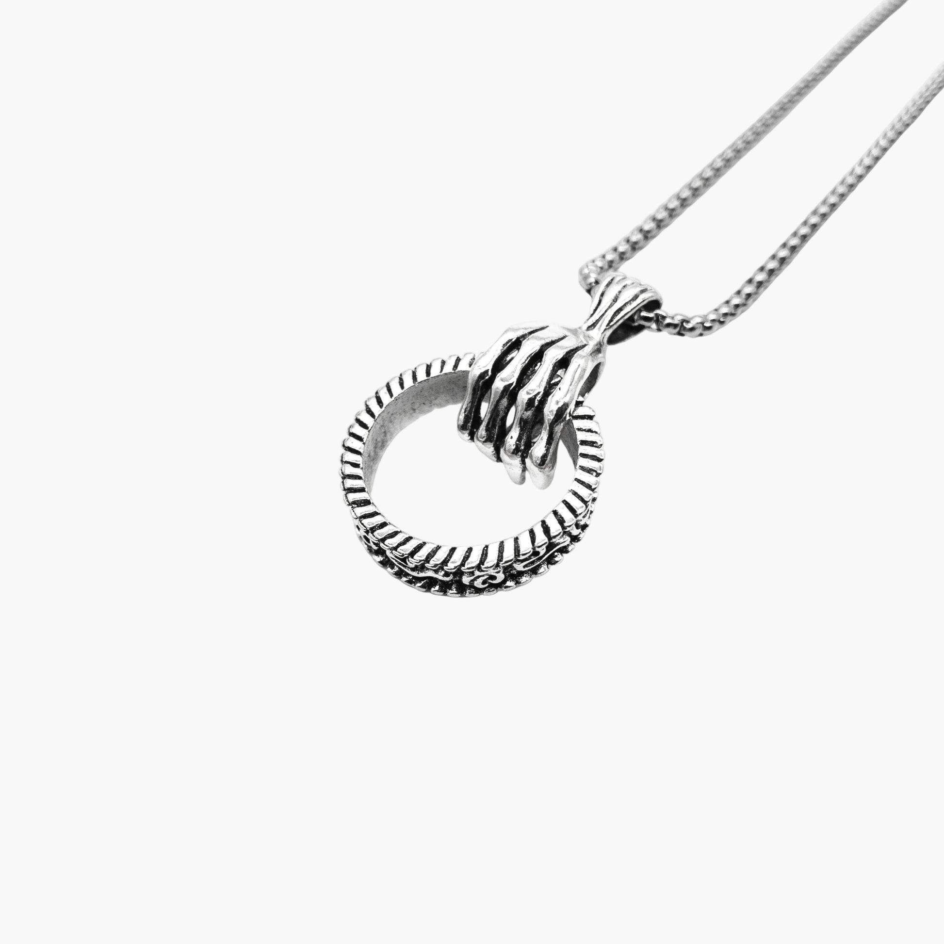Hand of Death Norse Hel Stainless Steel Pendant HOUSE OF ROK