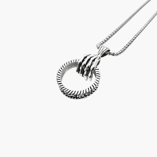 Hand of Death Norse Hel Stainless Steel Pendant HOUSE OF ROK