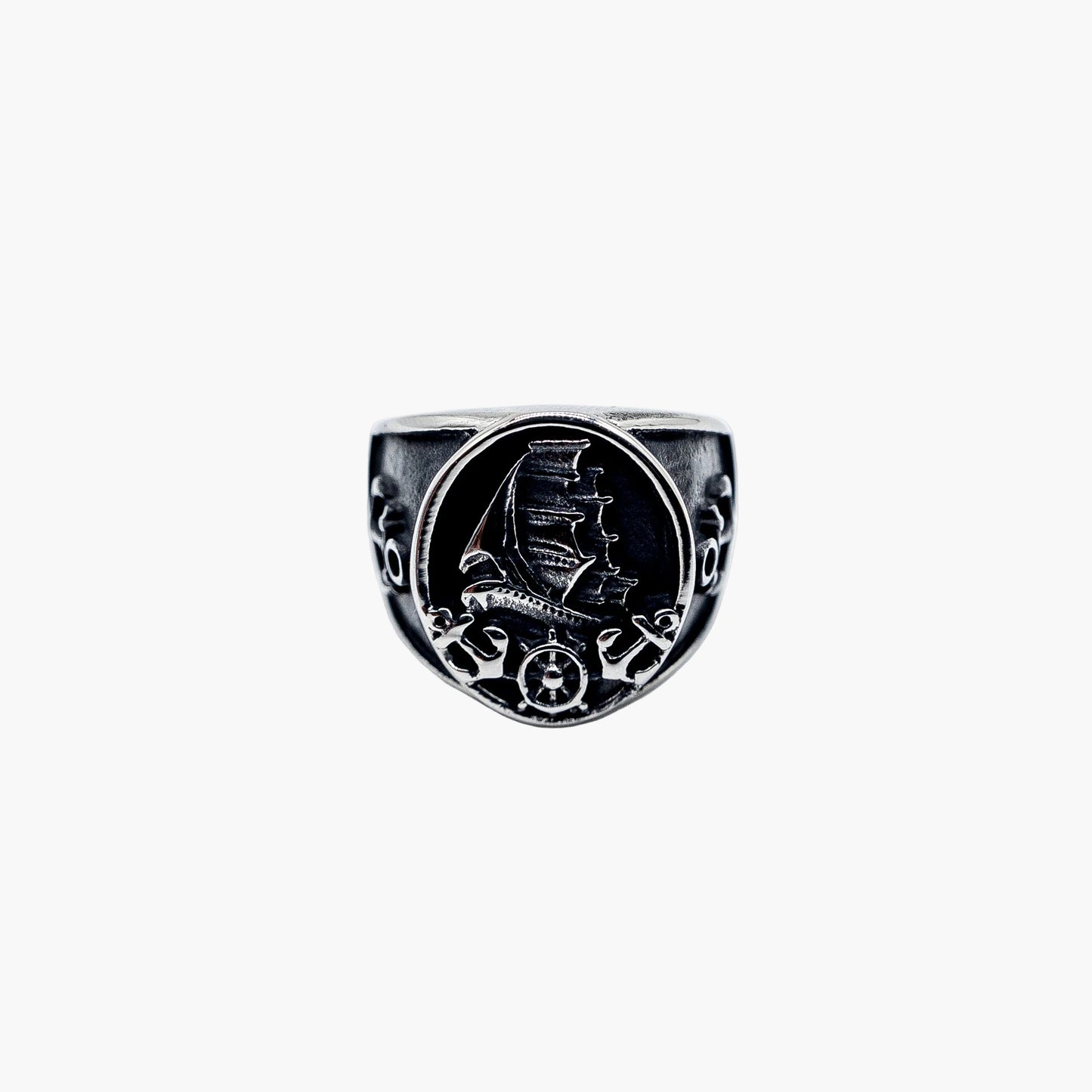 HOUSE OF ROK Langskepp Viking Longship Stainless Steel Ring
