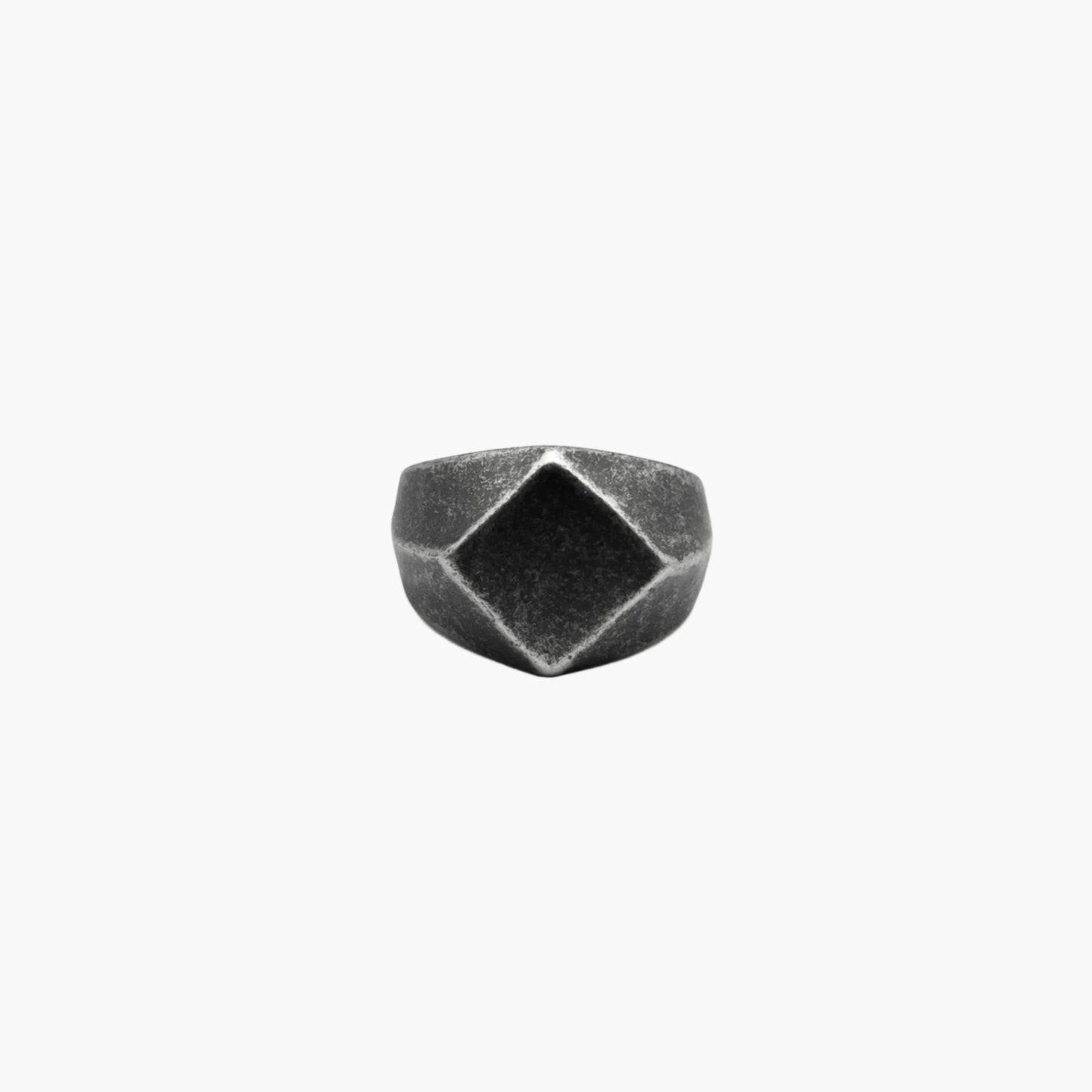 necromancer dark gothic ring front shot