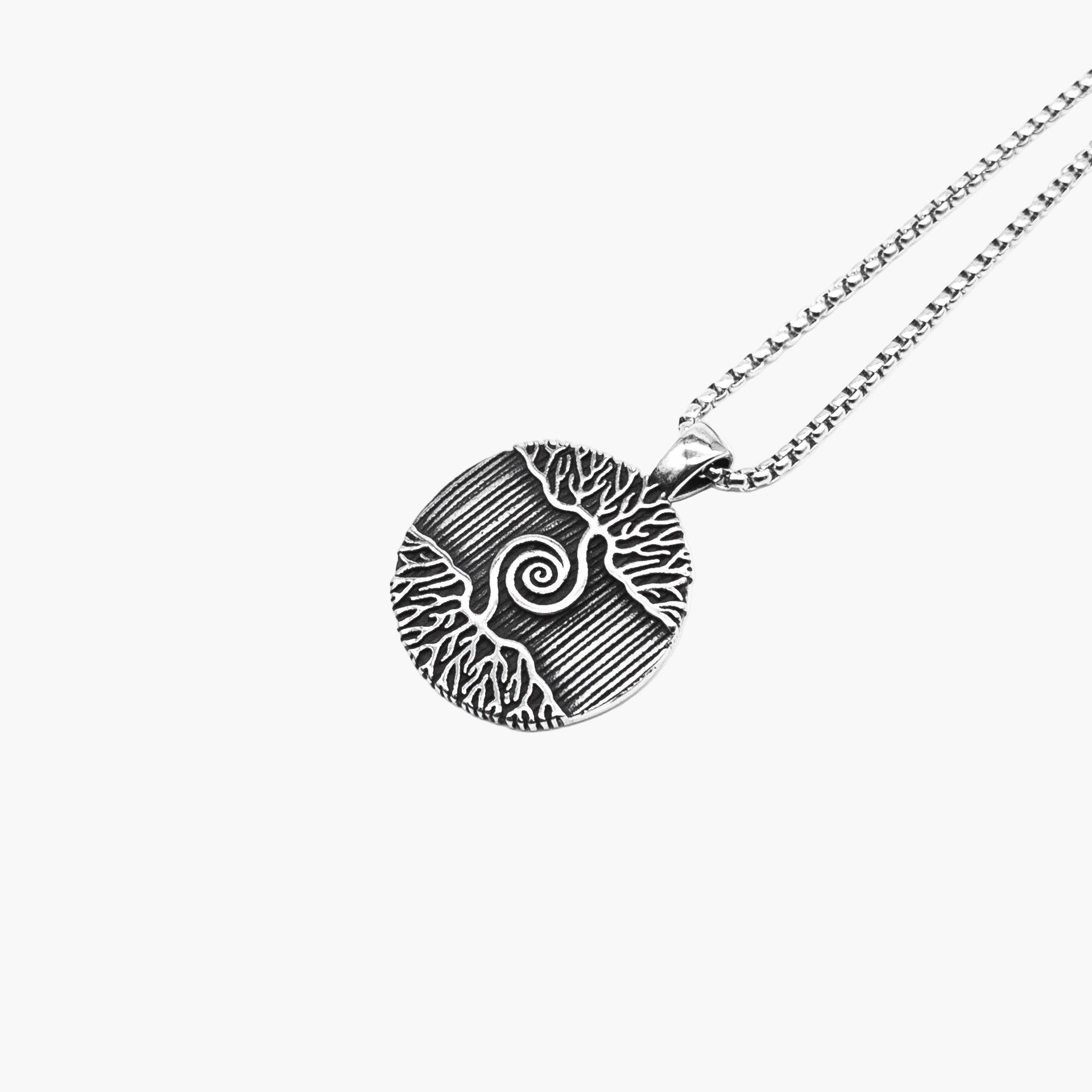 Sacred Tree Yggdrasil Stainless Steel Pendant HOUSE OF ROK