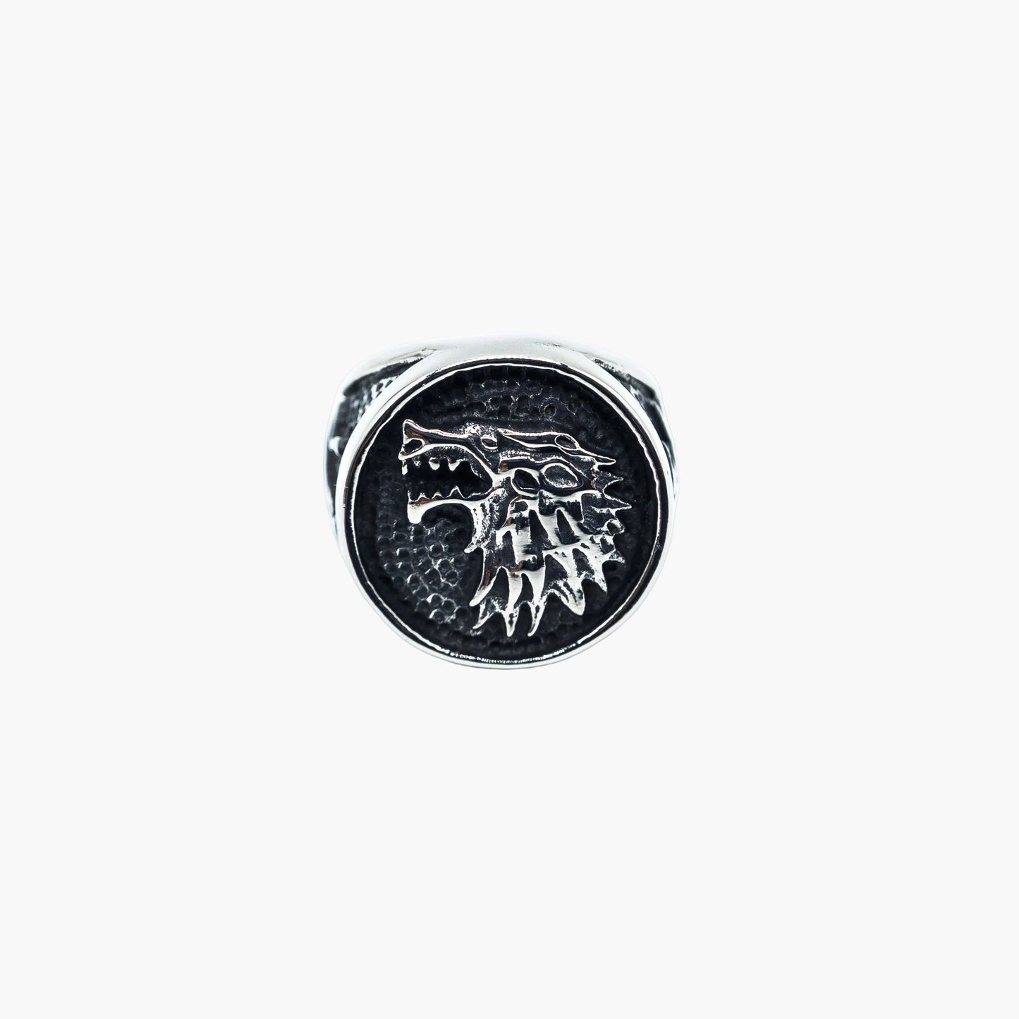 HOUSE OF ROK Wolf Master Norse Wolf Stainless Steel Ring