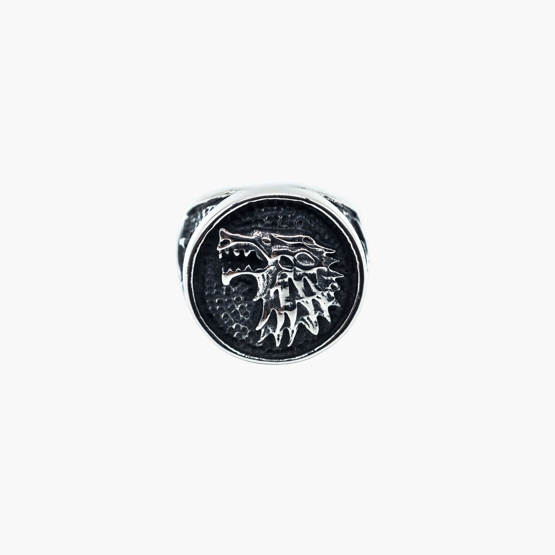 HOUSE OF ROK Wolf Master Norse Wolf Stainless Steel Ring