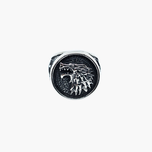 HOUSE OF ROK Wolf Master Norse Wolf Stainless Steel Ring